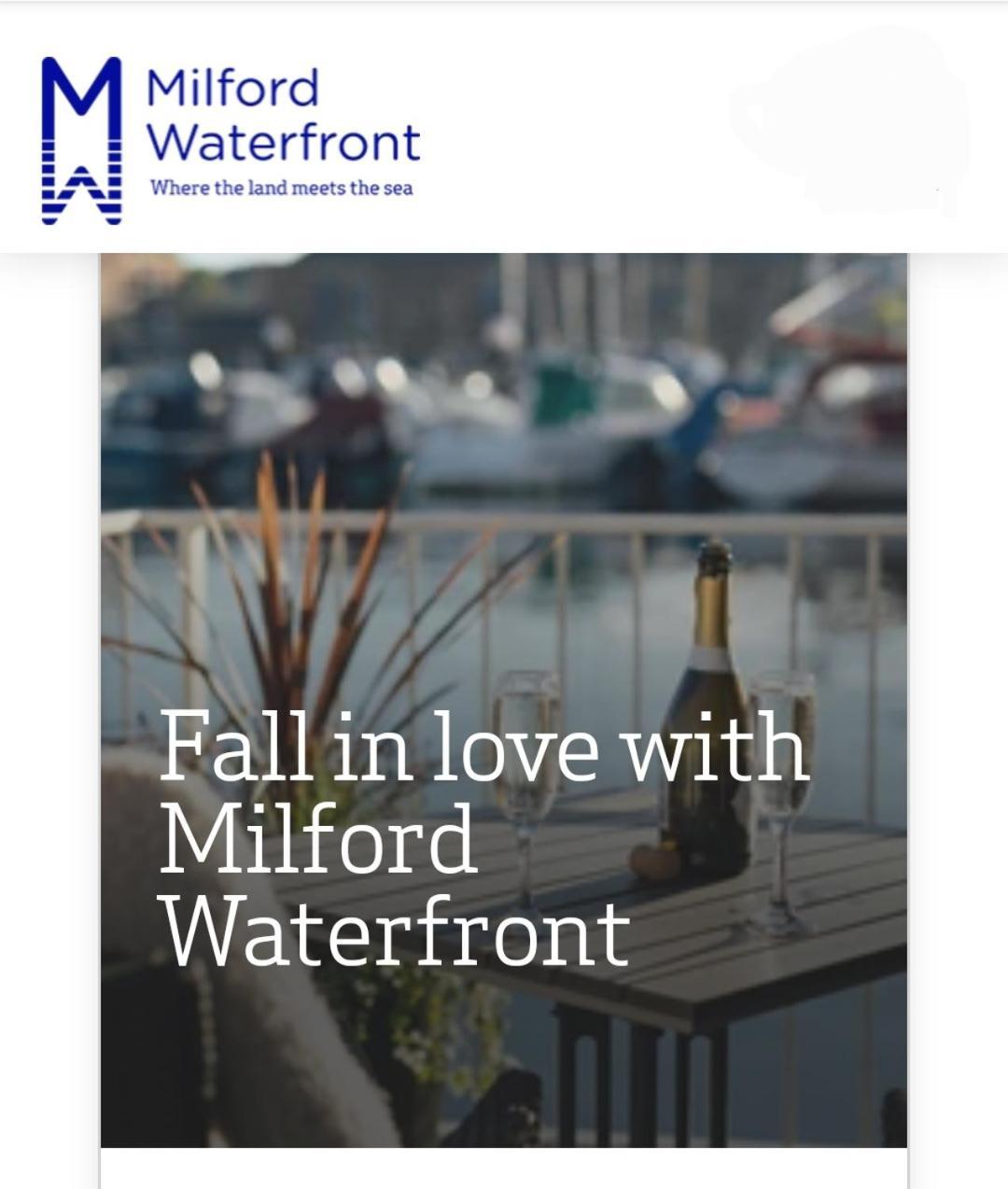 Sea View Luxury 5 Star Cottage Near Milford Marina Milford Haven Exteriör bild